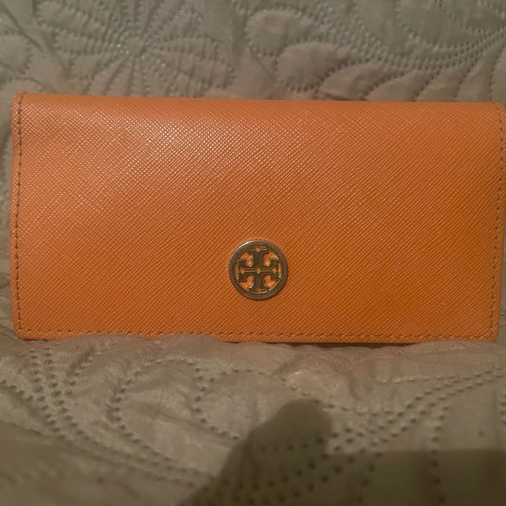 Tory Burch Orange sunglasses case